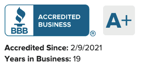 BBB Accredited Business A+